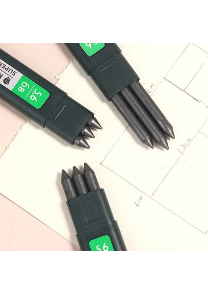 A9 5.6mm Mekanik Otomatik Kalemler Kömür Grafit Kalem Kurşun 4b 6b 8b Okul Ofis Yazma Uygulaması (Yurt Dışından) fiyatları