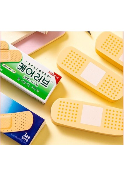 Rastgele Renk 1 Pc 1 Pc Komik Bant Yardımı Tasarım Silgi Çocuklar Için Hediye Ofis Tedarik Okula Dönüş Silgi Kırtasiye Kauçuk (SS-1035) (Yurt Dışından)