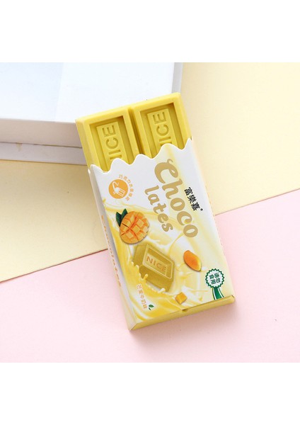 Mango 1 Parça Sevimli Çikolata Boyama Silgi Kauçuk Karikatür Ofis Okul Öğrenci Öğrenme Kırtasiye Malzemeleri Yaratıcı Çocuk Hediye (Yurt Dışından)