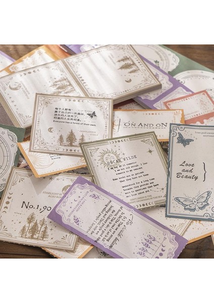 D Journamm 30 Adet/paket Yaratıcı Not Özel Kağıt Kırtasiye Malzemeleri Dıy Scrapbooking Kolaj Önemsiz Dergisi Zanaat Notları Kağıt (Yurt Dışından) modelleri