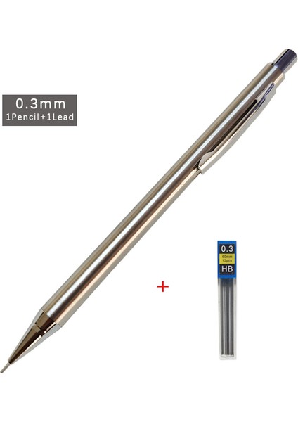 0.9 Kalem ve Kurşun Tam Metal Mekanik Kurşun Kalem 0.3mm/0.5mm/0.7mm/0.9mm Yüksek Kaliteli Hb Otomatik Kalemler Yazma Okul Kalemleri Ofis Malzemeleri (Yurt Dışından) indirimleri