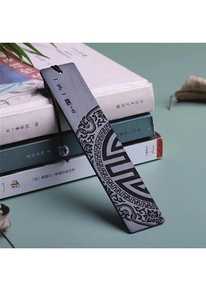 Siyah Yaratıcı Retro Kan Sandal Ağacı Imi Çin Tarzı Hilal Ay Kitap Klipsi Okul Ofis Okuma Kırtasiye Öğrenci Malzemeleri (Yurt Dışından)
