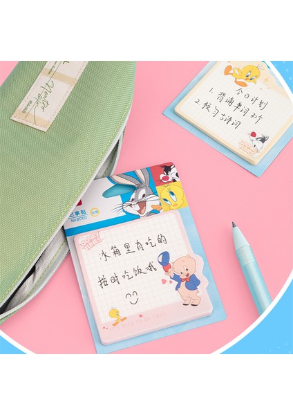 4 Renk 4 Adet 4 Adet Deli BT100 Looney Tunes Bugs Bunny Pad Notlar Yapışkan Not Yapışkanlı Kawaii Bloknot Ofis Okul Kırtasiye (Yurt Dışından) indirimleri