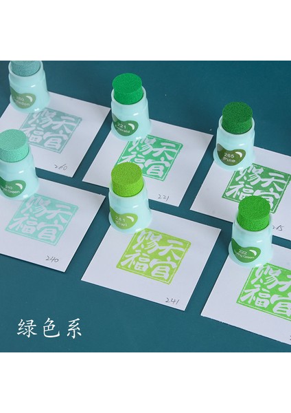 E Çin Tarzı Zarif Baskı Platformu Bakla Baskı Masası Kauçuk Bölüm El Hesabı Sıkıntı Mürekkebi Stempelkissen (Yurt Dışından) modelleri