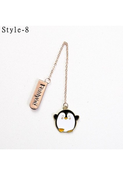 A-Stil 8 Yaratıcılık Imi Metal Püskül Karikatür Çoklu Stiller Hayvan Meyve Astronot Kitap Tutucu Okul Malzemeleri Kırtasiye (Yurt Dışından)