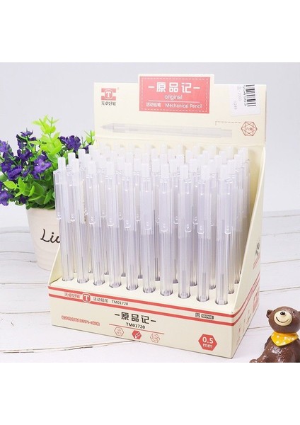 0.7mm 50 Adet 50 Adet/kutu Mekanik Kurşunkalemler 0.5mm Otomatik Kalem Çocuklar Yazma Çizim Kırtasiye Öğrenci Okul Yazma Ofis Malzemeleri (Yurt Dışından) fiyatları