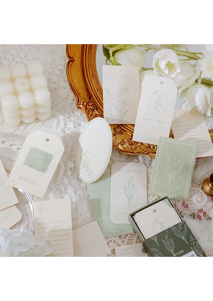 B Dimi 30 Sayfalık/kibrit Kutusu Tüm Orman Serisi Bloknot Fern Basit Mesaj Not Kolaj Toppan Zanaat Scrapbooking Okul Kaynağı (Yurt Dışından)