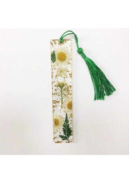 Stil 7 Yaratıcı Epoksi Imi Okuma Kitap Ayracı Krizantem Kurutulmuş Çiçek Püskül Imi Anneler Günü Hediyesi Öğretmen Reçine Imi (Yurt Dışından)