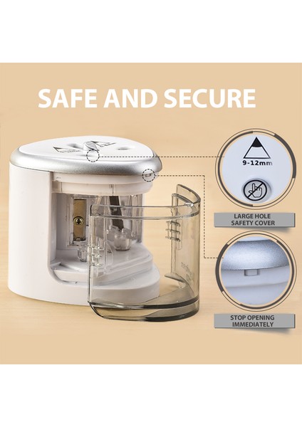 1 Delik Siyah Elektrikli Kalemtıraş Iki Çift Delikli Anahtar 6-12MM Kalemler ve Renkli Kalem Sevimli Okul Malzemeleri Otomatik Bileyiciler (Yurt Dışından) modelleri