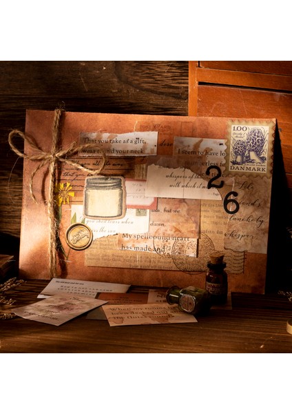 Stil 7 40 Sayfa Yazar Başyapıt Küçük Kitap Scrapbooking Malzeme Dıy Vintage Dekor Kağıt Resim Kalemi Kraft El Işi Kağıdı Kırtasiye Malzemeleri (Yurt Dışından) indirimleri