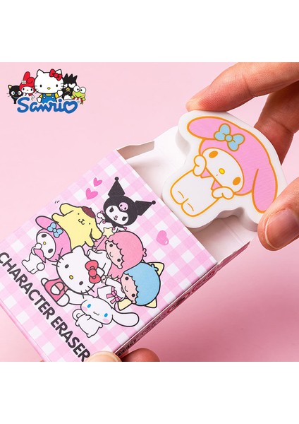 24 Adet 24 Adet Sanrio Silgi Kawaii Hello Kitty My Melody Kuromi Ortable Kauçuk Silgi Çocuklar Ofis Okul Malzemeleri Hediye Kırtasiye Ödülleri (Yurt Dışından) indirimleri