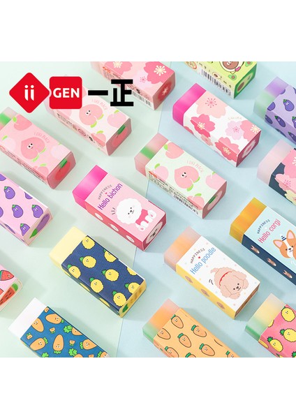 YZ1969 Karikatür Hayvan Meyve Sandviç Silgi Güzel Öğrenci Kırtasiye Ofis Malzemeleri Öğrenci Sınavı Için Hediyeler Doğru Silme (Yurt Dışından) fırsatları