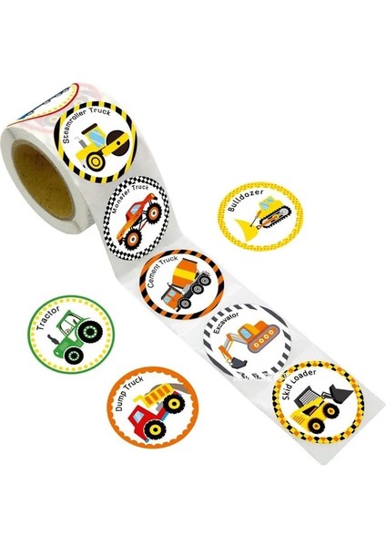 QY617-300PCS 100-500PCS 8 Stilleri Yuvarlak Karikatür Güneş Gülen Çocuklar Ödül Çıkartmaları Parti El Yapımı Scrapbooking Hediye Paketleme Mühür Etiket (Yurt Dışından)