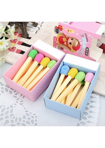 1 Kart Rastgele 1 Adet Sevimli Yaratıcı Kauçuk Kibrit Kız Karikatür Öğrenci Silgi (Yurt Dışından) indirimleri