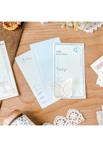 C Dimi 30 Adet Retro Not Defteri Biletleri Bloknot Basit Fatura Notları Dıy Önemsiz Dergisi Deco Scrapbooking Kolaj Yaratıcı Planlayıcı Günlüğü (Yurt Dışından)