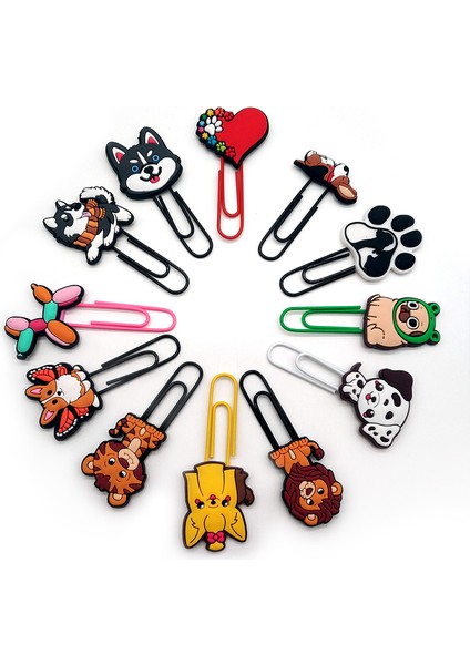 4096-52 8 Adet 8 Adet Sevimli Aslan Imleri Corgi Husky Boomer Kitap Ataşlar Sayfa Tutucu Öğretmen Öğrenci Kırtasiye Okul Ofis Arzı (Yurt Dışından) indirimleri