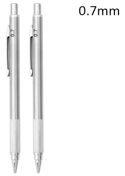 2 Adet 0.7mm Kalem 0.3 0.5 0.7 0.9 1.3 2.0mm Çizim Kalem Seti Hb Sanat Kroki Yazma Metal Mekanik Kurşun Kalem Okul Ofis Kırtasiye (Yurt Dışından)