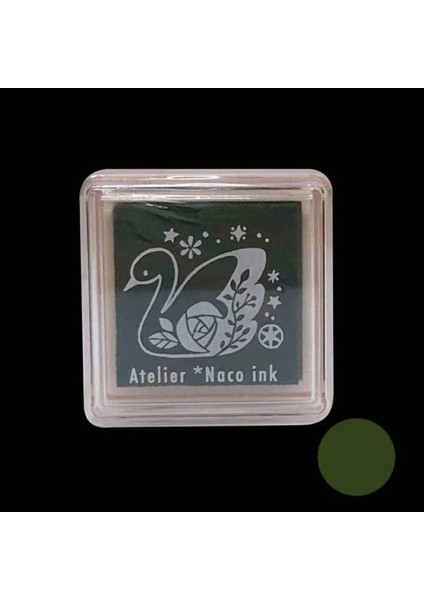 Orman Yeşili Nokta Japon Kodomo No Kao Taguchi Natsuko Ortak Kristal Mühür Kombinasyonu Seti Filigran Platformu (Yurt Dışından)