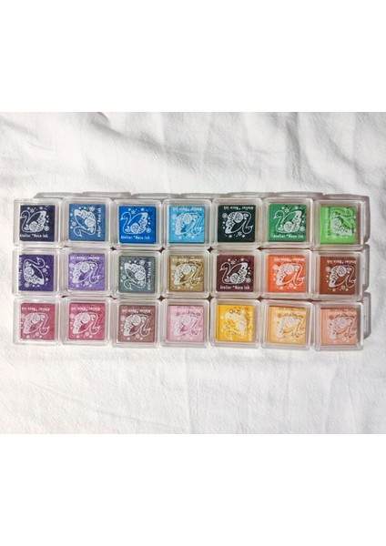 Orman Yeşili Nokta Japon Kodomo No Kao Taguchi Natsuko Ortak Kristal Mühür Kombinasyonu Seti Filigran Platformu (Yurt Dışından) modelleri