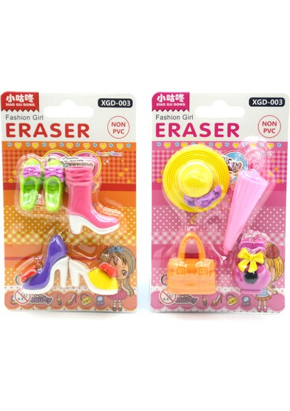 XGD003 1 Adet Rastgele 1 Kart Rastgele Silgi Çocuklar Için, Karikatür Yaratıcı Sevimli Ayrılabilir Montaj Temiz Öğrenci Ödülleri Hediyeler Kırtasiye (Yurt Dışından)