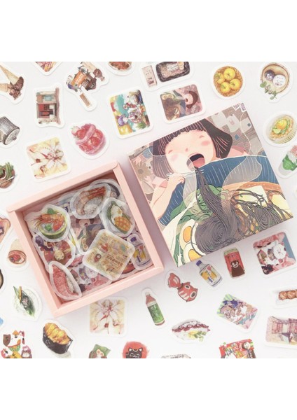 Tokyo Şeyler Eyun 200 Adet/kutu Karikatür Serisi Çıkartmalar Estetik Çıkartmalar Dekoratif Günlüğü Çıkartmalar Kız Çocuklar Için Sevimli Çıkartmalar Kırtasiye (Yurt Dışından)
