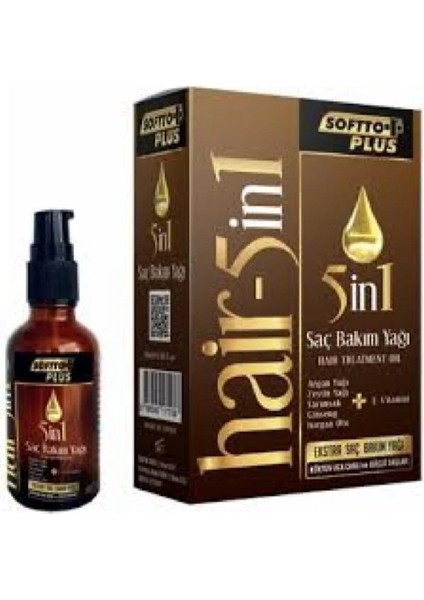 5İN1SAÇ Bakım Yağı 50 ml