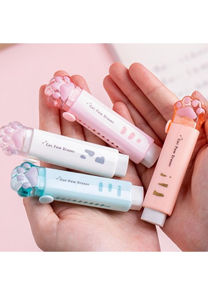 Rastgele Renk 1 Pc Sevimli Kedi Paw Silgi Kawaii Geri Çekilebilir Itme Çekme Kauçuk Silgi Ofis Malzemeleri Itme-Çekme Kedi Paw Sevimli Silgi Çocuklar Için Oyuncaklar (Yurt Dışından) fiyatları