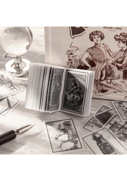 F Dimi 100 Sayfa/kitap Beyaz Kitap Serisi Retro Malzeme Kağıt Sülfürik Asit Kağıt El Yırtma Deco Mermi Günlüğü Kolaj (Yurt Dışından) fiyatları