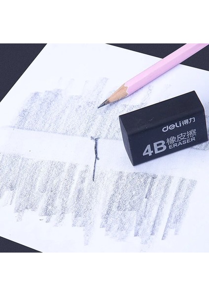 2B-7536 Deli 8 Adet Okul Silgi Kırtasiye Sanat Kroki Çizim Kalem Kauçuk Çocuklar Için Ofis Düzeltme Malzemeleri 4b 2b Silgi Yazma (Yurt Dışından) indirimleri