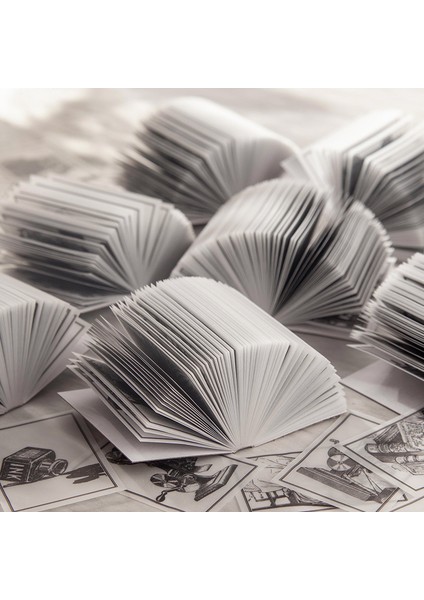 D Yoofun 100 Sayfa Tekrarlanmamış Beyaz Kitap Malzemesi Kağıt Siyah Beyaz Retro Boyama Kolaj Önemsiz Scrapbooking Dergisi (Yurt Dışından) indirimleri