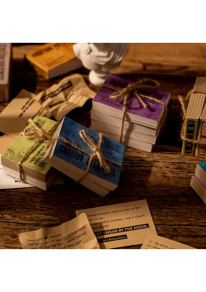 C Dimi 120 Yaprak Vintage Malzeme Kağıt Minibook Scrapbooking Kart Dıy Kolaj Önemsiz Dergiler Dekor Sanat Günlüğü Albümü Retro Kağıtları (Yurt Dışından) modelleri