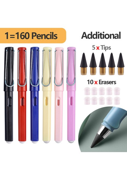 BLACK-16PCS 16 Pcs Infinity Kalem Seti 2b Sanat Kroki Aracı Ebedi Kalemler Sanat Okul Malzemeleri Öğrenci Kırtasiye (Yurt Dışından) fırsatları