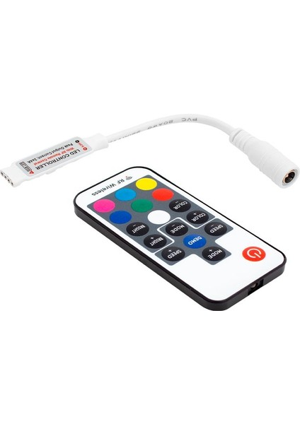 12 Volt Rf Küçük Modüllü Uzak Mesafe Algılamalı Rgb LED Kontrol Devresi