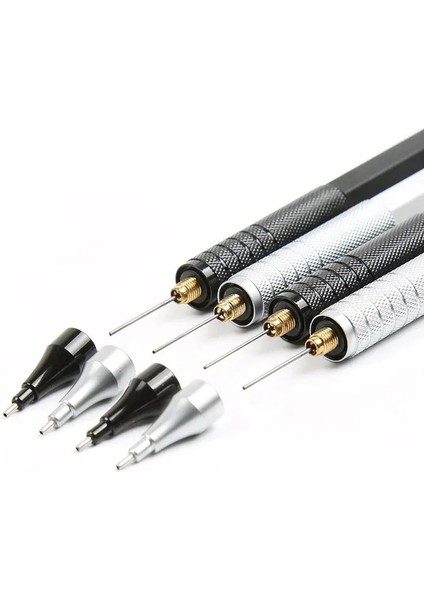 0.7mm Set-Altın Metal Düşük Yerçekimi Otomatik Kalem 0.3/0.5/0.7/2.0mm Profesyonel Çizim Yazma Mekanik Kurşun Kalem Kurşun Ofis Okul Malzemeleri (Yurt Dışından) fırsatları
