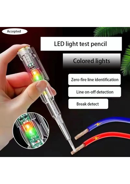 Test Kalemi (1 Adet) Elektrik Test Kalemi Algılama Kesme Noktası Sıfır Fireline Elektrik Anahtarı Ev Aletleri Test Kalemi (1 Adet) (Yurt Dışından)