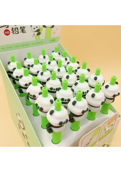 K 24 Adet/grup Kawaii Panda Köpek Avokado Yazmaya Devam Edin Mekanik Kurşun Kalem Sevimli 0.5mm Öğrenci Kalemler Çocuklar Hediye Okul Ofis Malzemeleri (Yurt Dışından) indirimleri