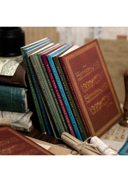 Stil 6 40 Adet Vintage Eski Kitaplar Serisi Deco Retro Kırtasiye Malzemeleri Kraft Kağıt Önemsiz Dergisi Etiket Scrapbooking Malzeme Kitap (Yurt Dışından)