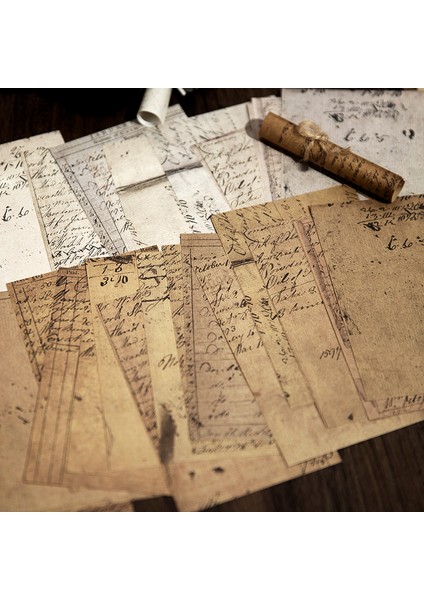 Stil 6 40 Adet Vintage Eski Kitaplar Serisi Deco Retro Kırtasiye Malzemeleri Kraft Kağıt Önemsiz Dergisi Etiket Scrapbooking Malzeme Kitap (Yurt Dışından)