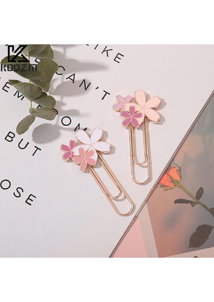 1 Adet Pembe Sakura Çiçek Metal Kitap Ayracı Nefis Kiraz Çiçeği Ataş (Yurt Dışından) fiyatları
