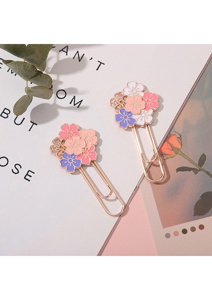 1 Adet Pembe Sakura Çiçek Metal Kitap Ayracı Nefis Kiraz Çiçeği Ataş (Yurt Dışından) fırsatları