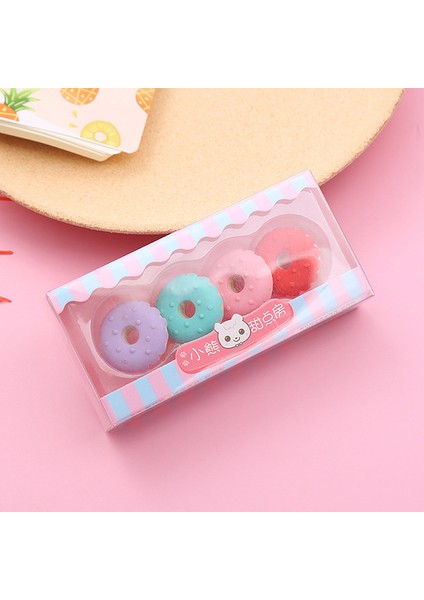 Stil 3 Kawaii Silgi Kırtasiye Malzemesi Escolar Sevimli Tatlı 4 Adet/grup Çocuklar Gomme Fournitures Scolaires Goma De Borrar Silgi (Yurt Dışından)