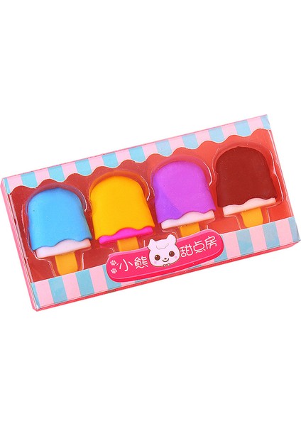 Stil 3 Kawaii Silgi Kırtasiye Malzemesi Escolar Sevimli Tatlı 4 Adet/grup Çocuklar Gomme Fournitures Scolaires Goma De Borrar Silgi (Yurt Dışından) fırsatları