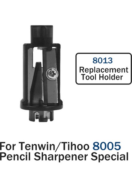8013-1PIECE Tenwin/tihoo 8013 Bıçak Tutucu Yedek Parça Yedek Takım Tutucu 8005 Elektrikli/manuel 2 In 1 Otomatik Kalemtıraş (Yurt Dışından)
