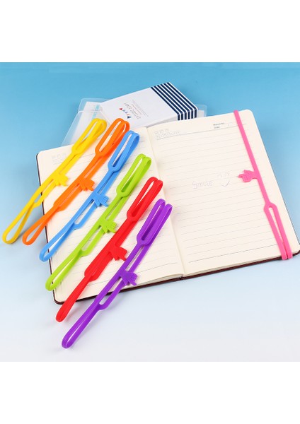 Stil 3 1 Pc Sevimli Silikon Parmak Işaret Imi Kitap Ayracı Ofis Tedarik Komik Hediye (Yurt Dışından)