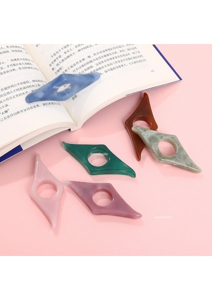 V Koyu Yeşil Başparmak Kitap Desteği Kitap Sayfası Tutucu Okul Malzemeleri Okuma Yardımcıları Öğrenci Kitap Aksesuarları Yayıcı Uygun Kitap Ayracı (Yurt Dışından) modelleri