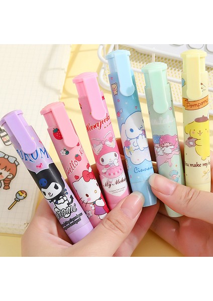 Stil 5 Sanrio Kawaii Öğrenci Silgi Anime Desen Basın Kauçuk Erser Yaratıcı Okul Öğrenme Kırtasiye Mymelody Kuromi Cinnamoroll. (Yurt Dışından) modelleri