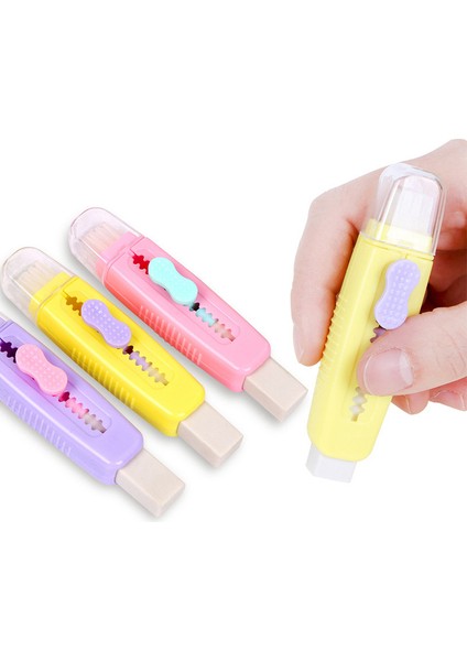 1 Adet Renk Rastgele 1 Adet Yaratıcı Itme Çekme Silgi Yumuşak Fırça ile Kalem Çocuklar Için Çizim Yazma Silme Kırtasiye Okul Malzemeleri [rastgele Renk] (Yurt Dışından)