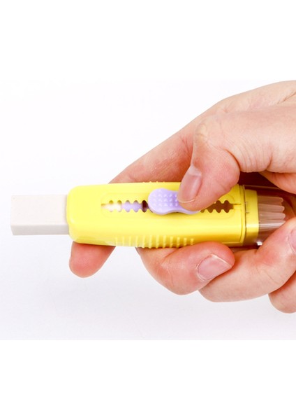 1 Adet Renk Rastgele 1 Adet Yaratıcı Itme Çekme Silgi Yumuşak Fırça ile Kalem Çocuklar Için Çizim Yazma Silme Kırtasiye Okul Malzemeleri [rastgele Renk] (Yurt Dışından) fırsatları