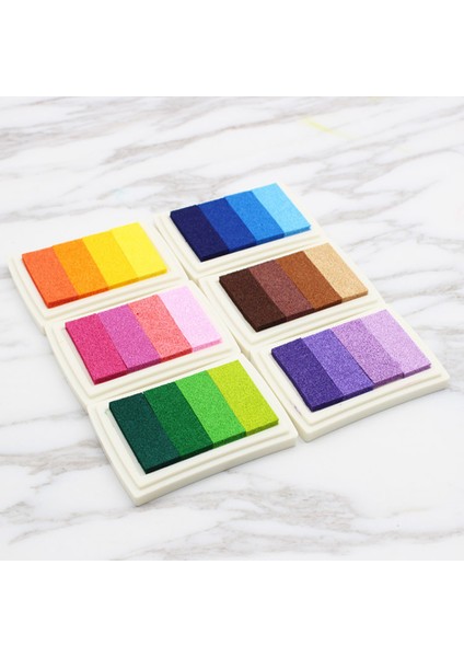 Yeşil 1 Adet 6 Stil Inkpad Mürekkep Damga Pedi Renkli Karikatür Zanaat Inkpad Seti Dıy Komik Çalışma Için Parmak Izi Scrapbooking Aksesuarları (Yurt Dışından) fırsatları