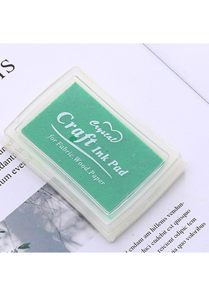 Mavi Yeşil Renkli Karalama Defteri Degrade Inkpads El Yapımı Kaşe Mürekkebi Pedi Scrapbooking Kart Yapımı Için Öğrenci Kırtasiye Dıy Zanaat Malzemeleri (Yurt Dışından)